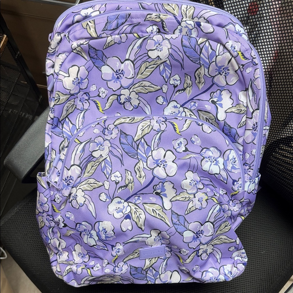Vera Bradley Lavender Floral Backpack